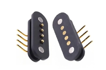 Kevät kuormitettu Pogo Pin Liitin magneetiti